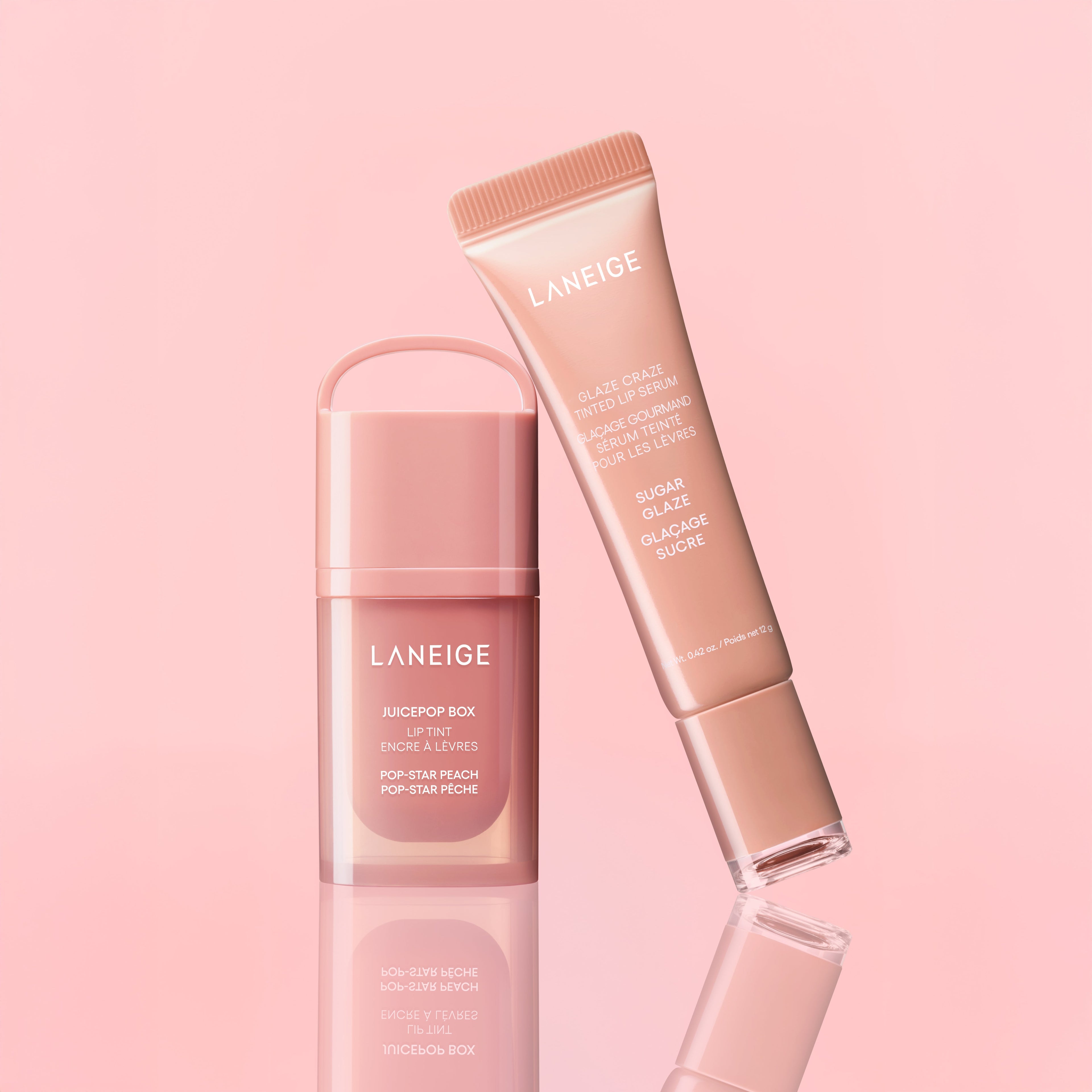 Tint & Glaze Duo: Pop-Star Peach & Sugar Glaze