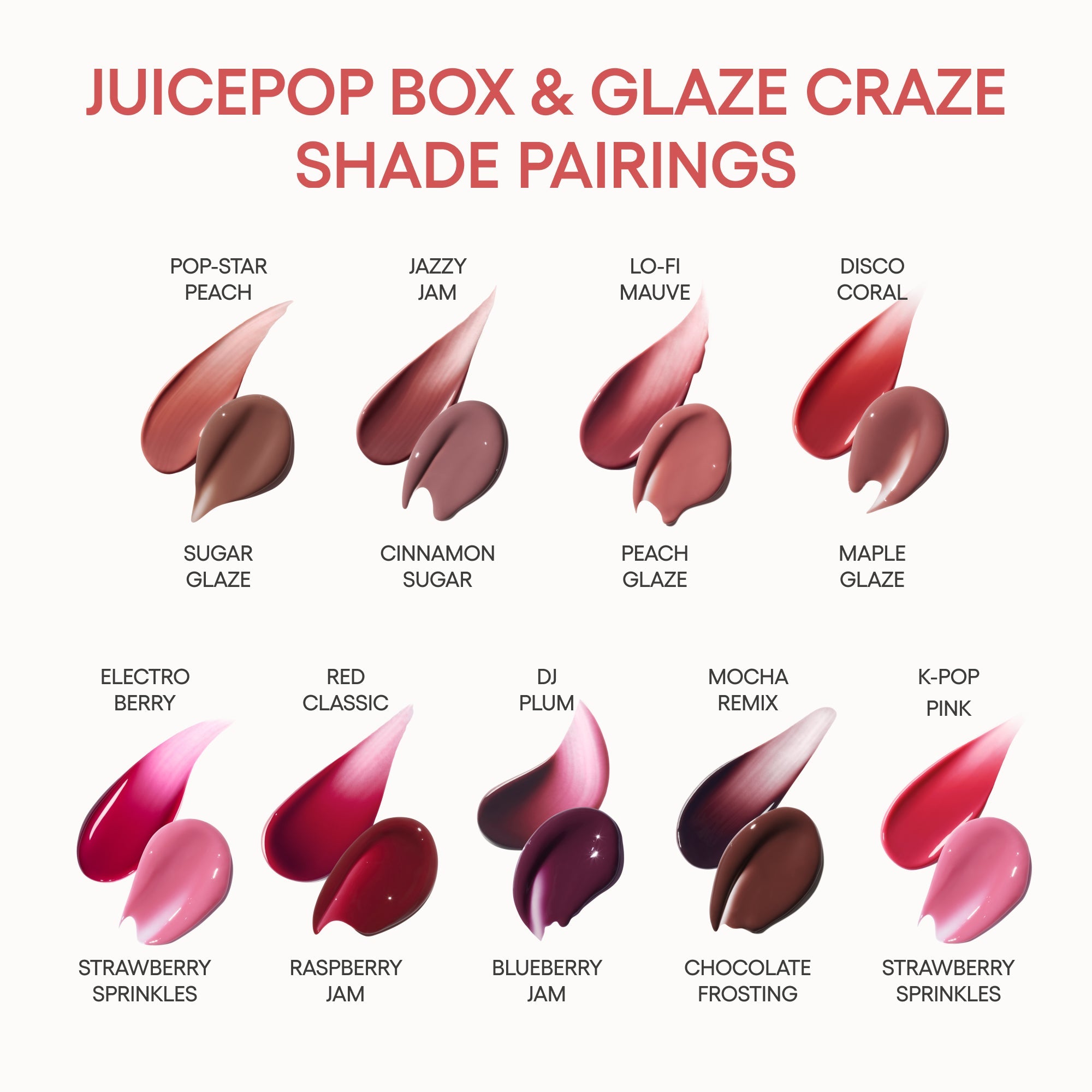 Tint & Glaze Duo: Jazzy Jam & Cinnamon Sugar